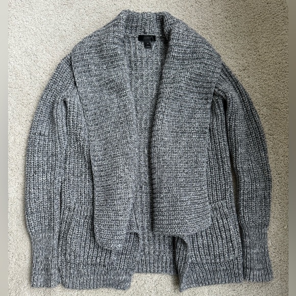 JCrew Chunky Open Cardigan Shawl - Picture 2 of 7